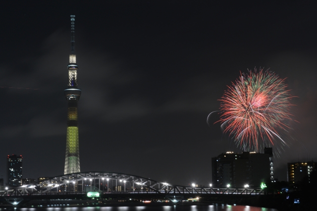 Sumidariver-fireworks